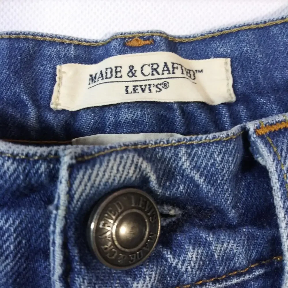 Levi's Made and Crafted Needle Narrow Men's Blue Jeans Size  30 x 32